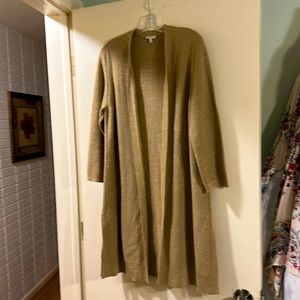 Metallic gold sweater. Talbots size large